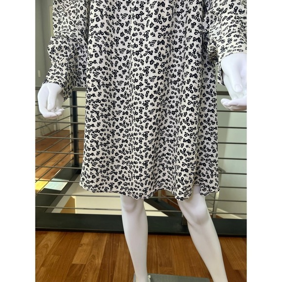 Scotch & Soda Floral Smocked Ruffle Shift Dress - Picture 7 of 16